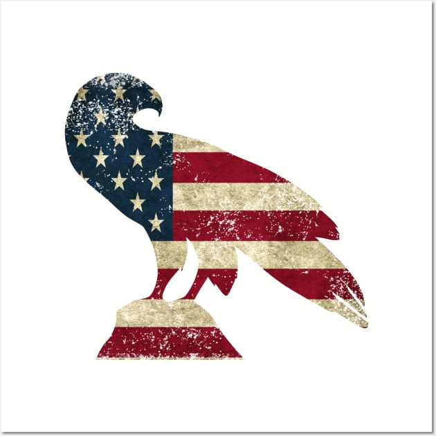 American Flag Eagle Wall Art by KayBee Gift Shop